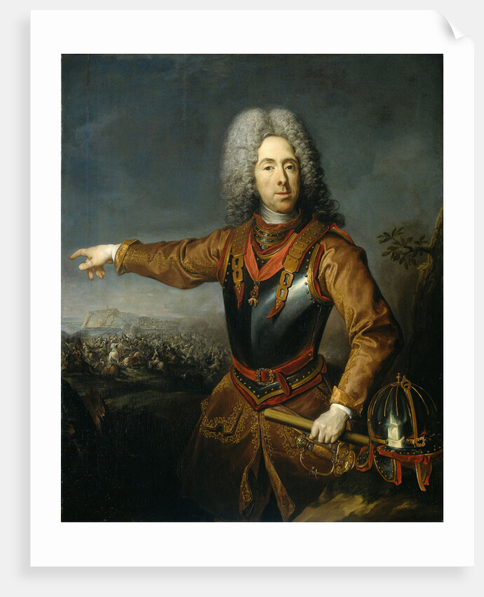 Portrait of Prince Eugene of Savoy, 1718 by Jacob van Schuppen