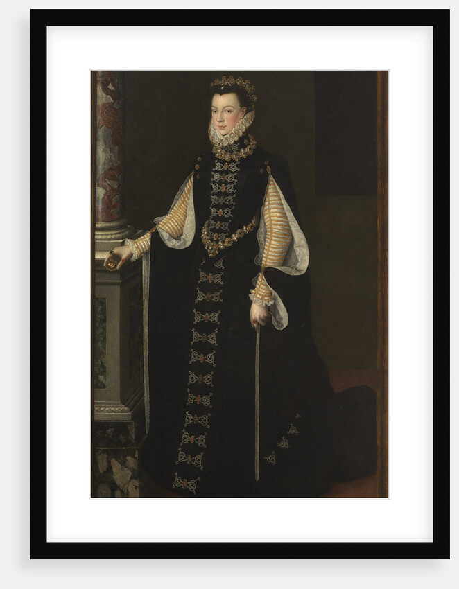Elisabeth of Valois, Queen of Spain, 1561-1565 by Sofonisba Anguissola