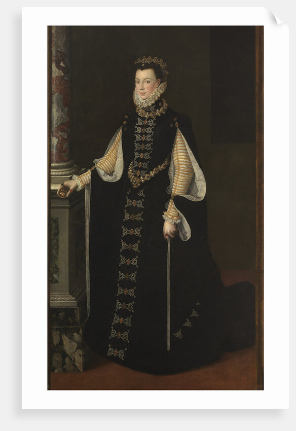 Elisabeth of Valois, Queen of Spain, 1561-1565 by Sofonisba Anguissola