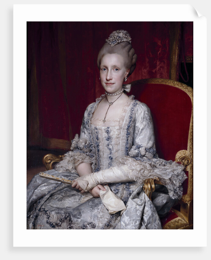 Portrait of Infanta Maria Luisa of Spain, Holy Roman Empress, 1770 by Anton Raphael Mengs