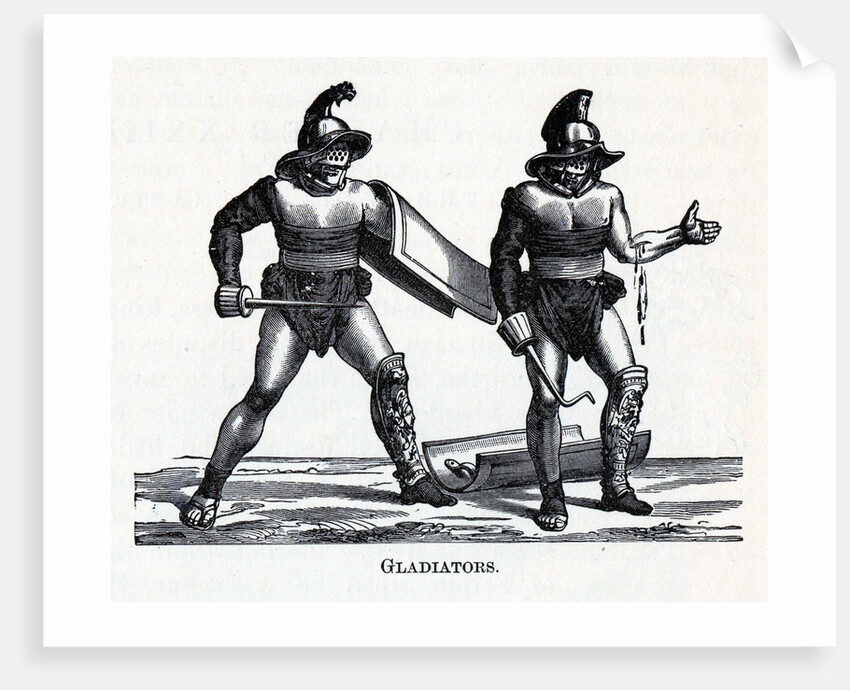 Gladiators, 1882 by Anonymous