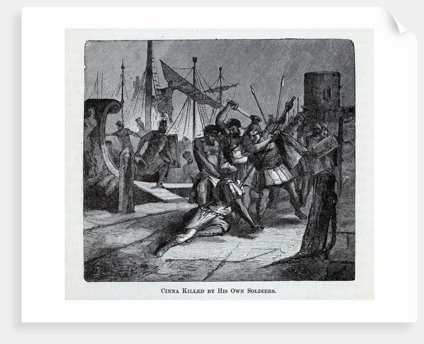 Cinna Killed by His Own Soldiers, 1882 by Anonymous