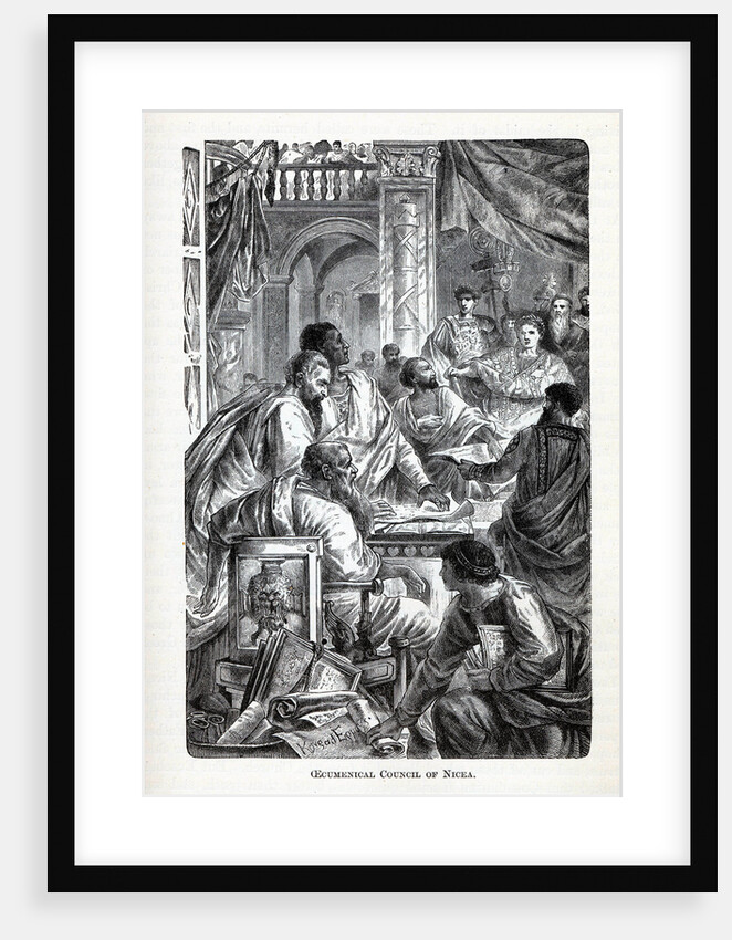 Ecumenical Council of Nicea, 1882 by Anonymous
