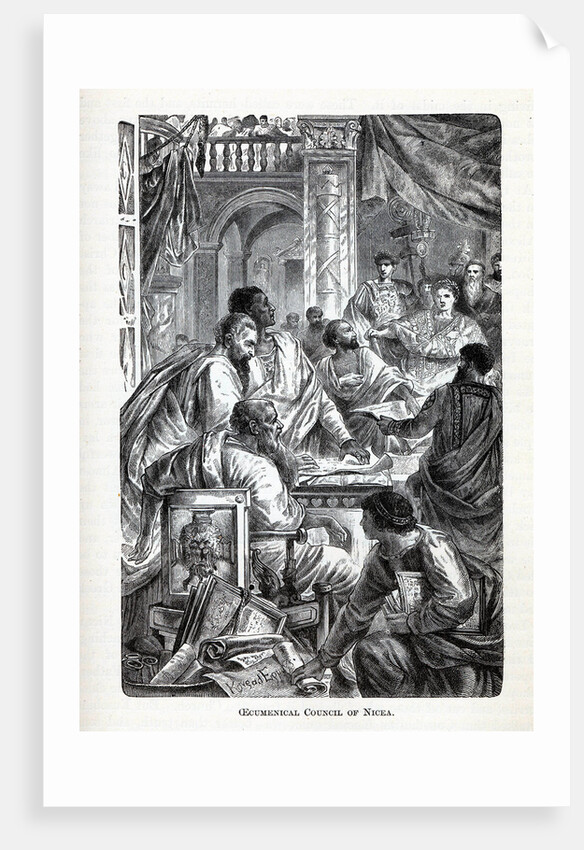 Ecumenical Council of Nicea, 1882 by Anonymous