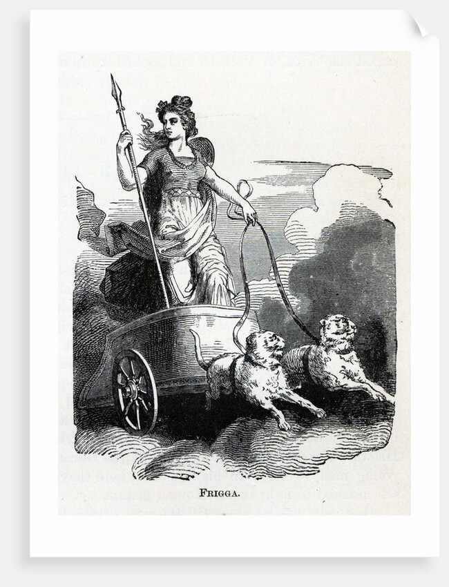 Frigga, 1882 by Anonymous
