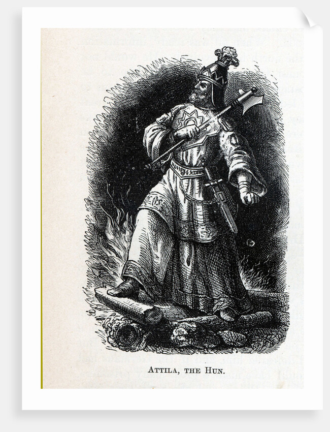 Attila the Hun, 1882 by Anonymous
