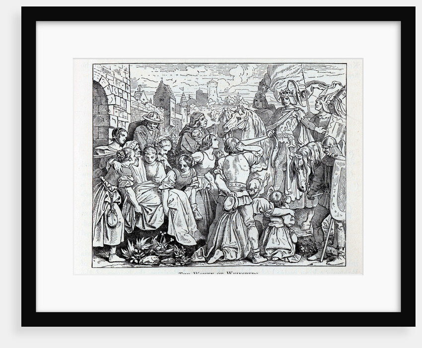 The Women of Weinsberg, 1882 by Anonymous