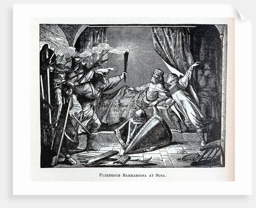 Friedrich Barbarossa at Susa, 1882 by Anonymous