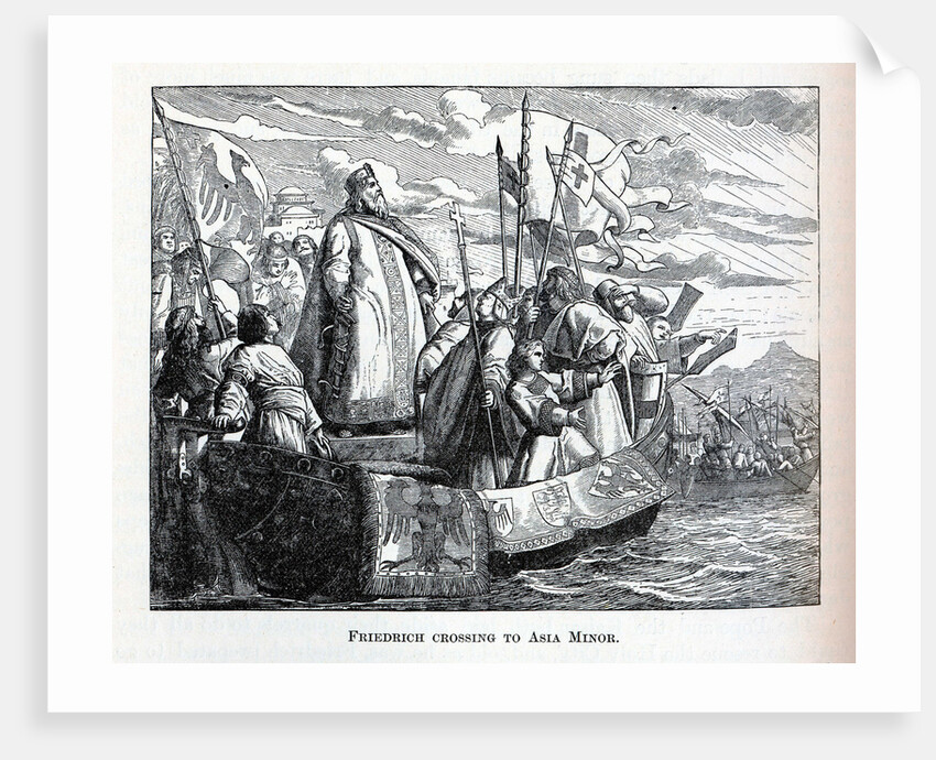 Friedrich crossing to Asia Minor, 1882 by Anonymous