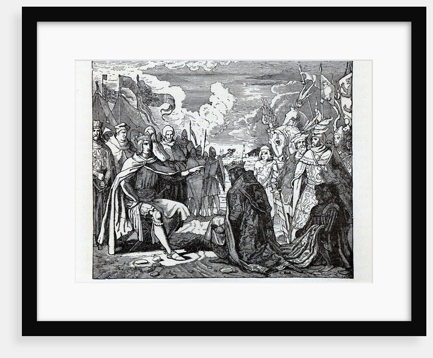 Ottokar Pays Homage to Rudolf, 1882 by Anonymous