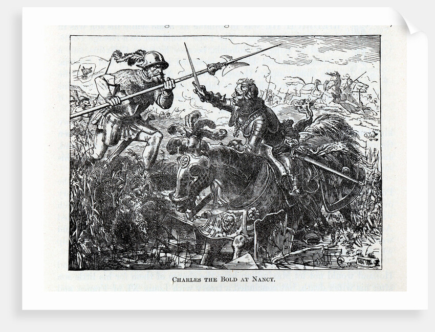 Charles the Bold at Nancy, 1882 by Anonymous