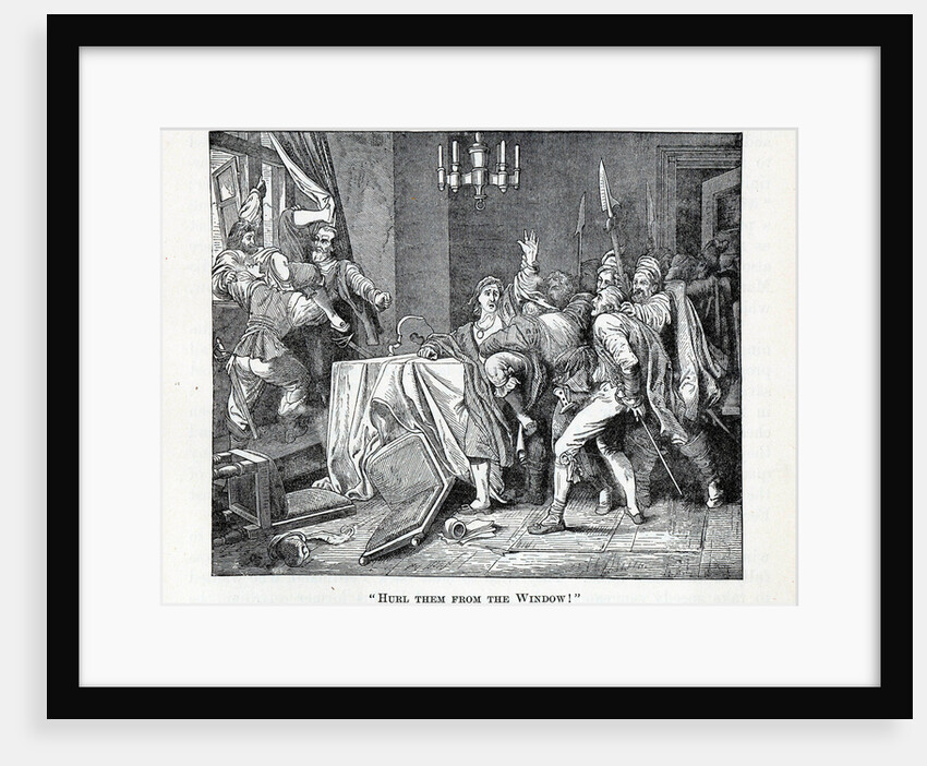 Hurl Them From the Window!, 1882 by Anonymous