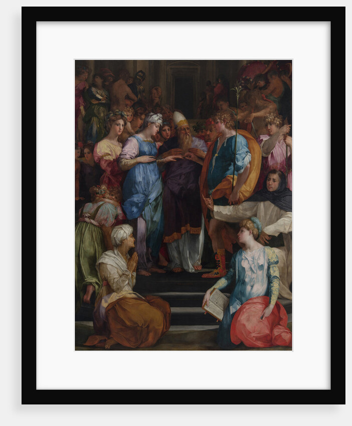 The Marriage of the Virgin (Pala Ginori), 1523 by Rosso Fiorentino