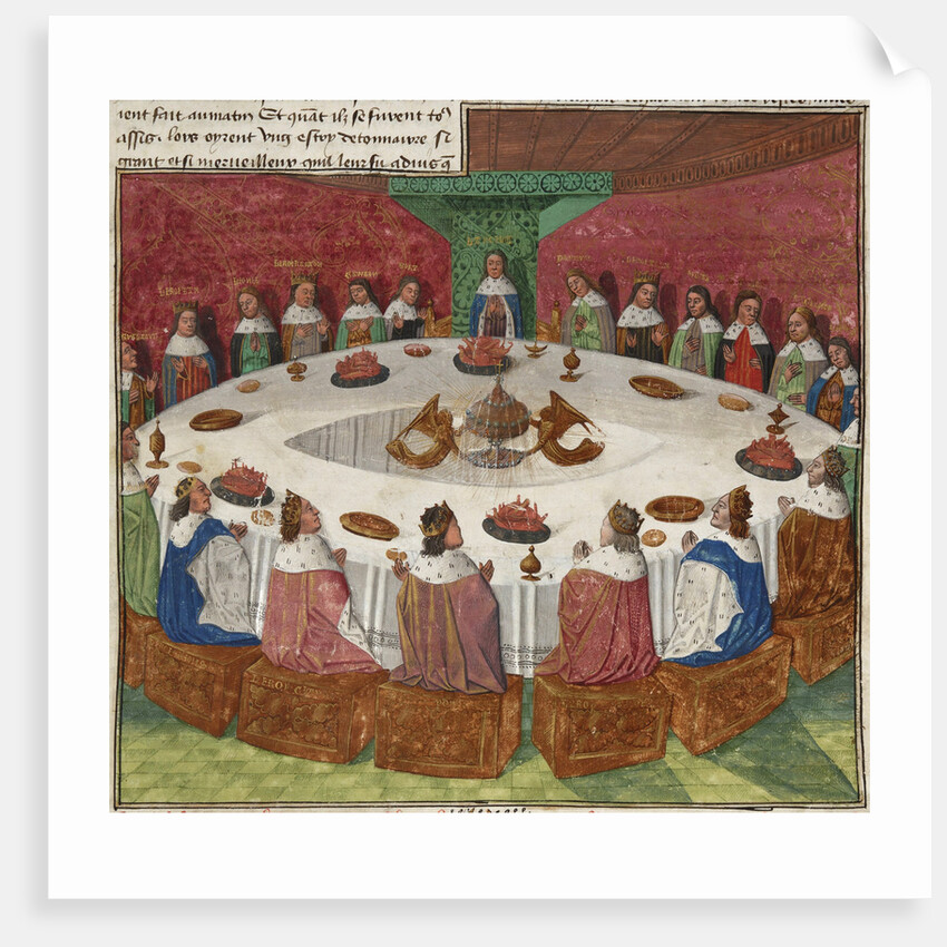 The Knights of the Round Table, ca 1475 by Évrard d'Espinques