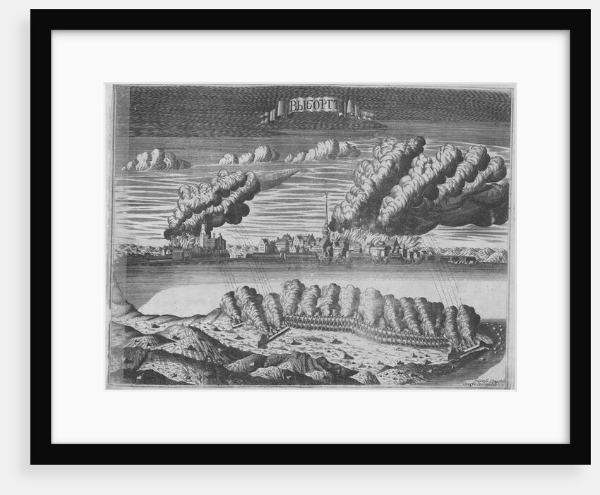 View of the Siege of Viborg on 13 June 1710, 1715 by Alexei Ivanovich Rostovtsev