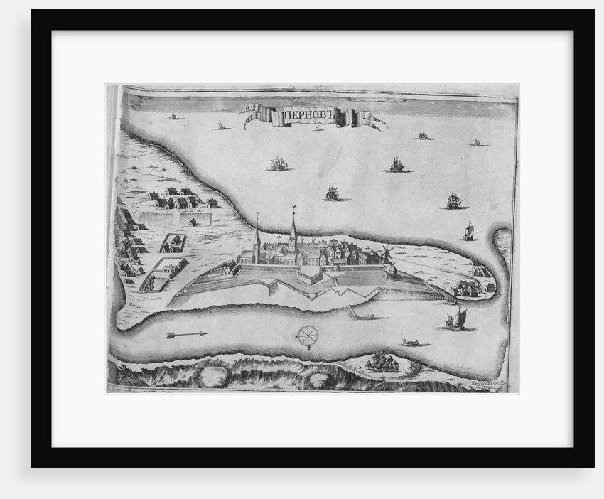 View of the Siege of Pärnu on August 1710, 1715 by Pieter Pickaert