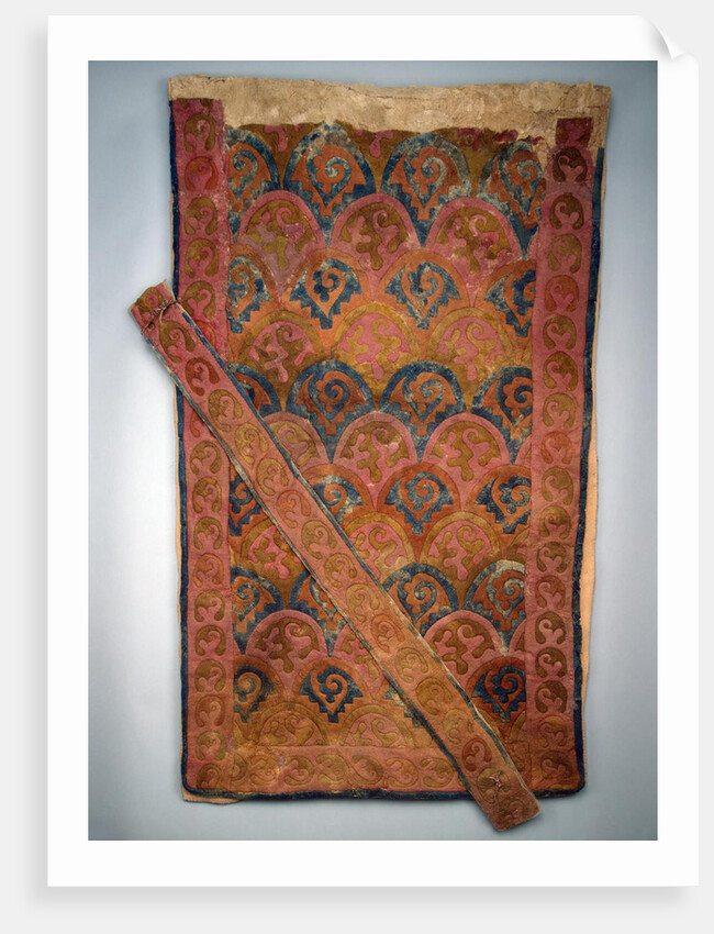 Saddle cloth, 5th-4th century BC by Pazyryk Burial Mounds Ancient Altaian