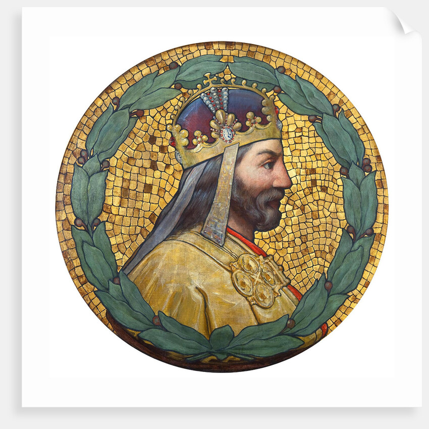 Charles IV, 1900 by Adolf Liebscher