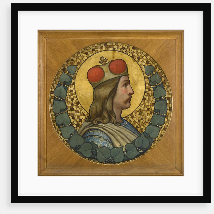Saint Wenceslaus I, Duke of Bohemia, 1900 by Adolf Liebscher