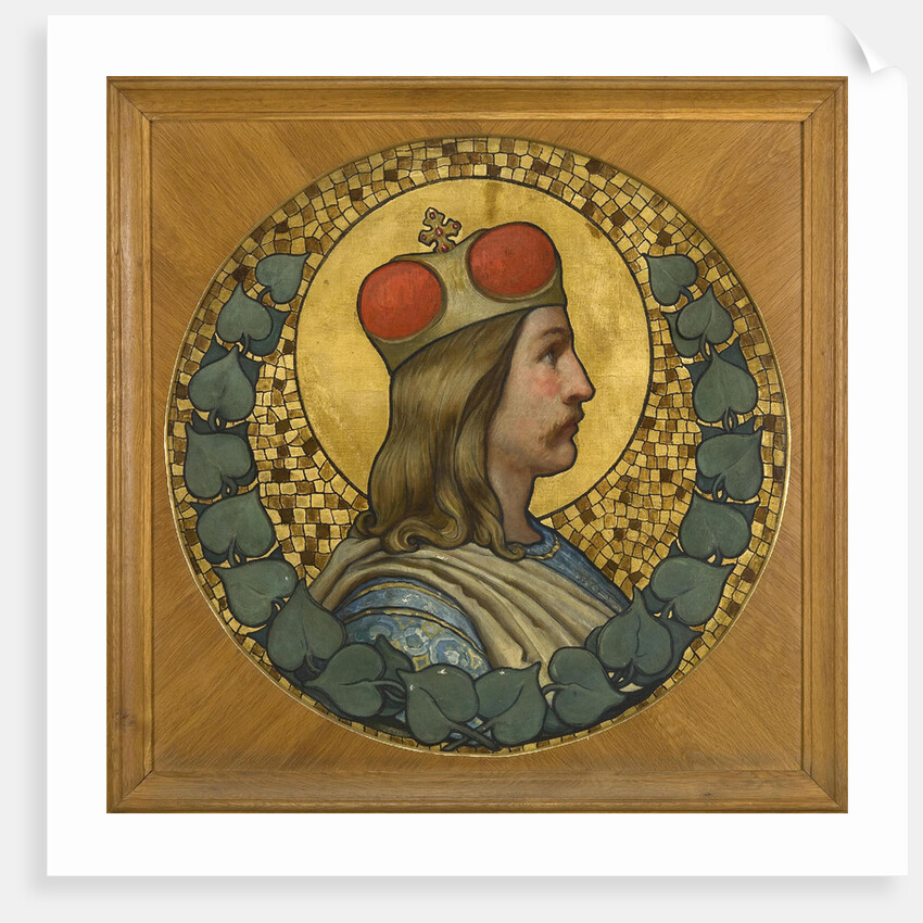Saint Wenceslaus I, Duke of Bohemia, 1900 by Adolf Liebscher