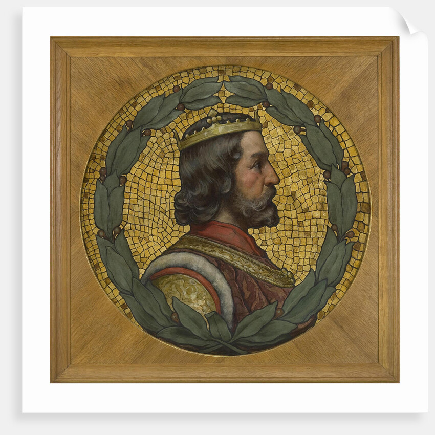 Ottokar II of Bohemia, 1900 by Adolf Liebscher