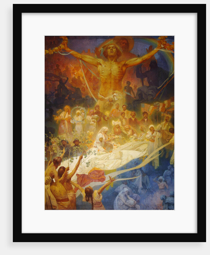 Apotheosis of the Slavs. Slavs for Humanity, 1926 by Alfons Marie Mucha