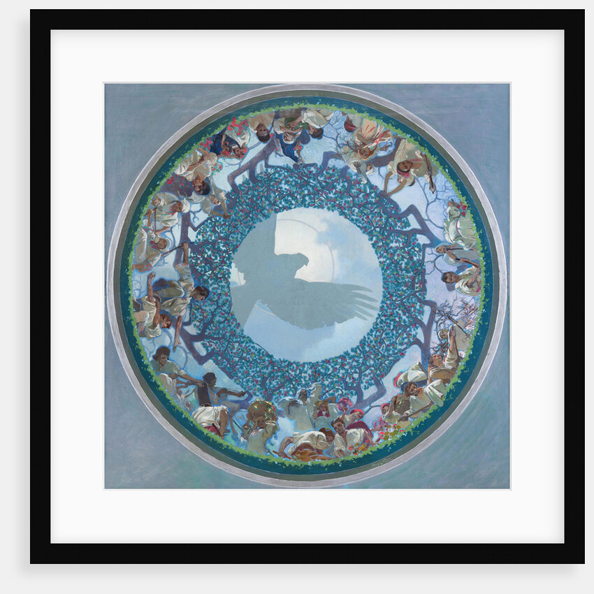 The Slavic Unity, 1910-1911 by Alfons Marie Mucha