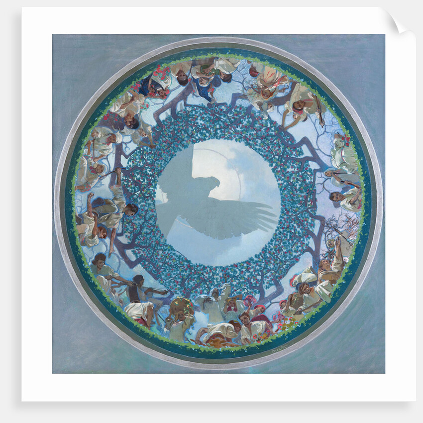 The Slavic Unity, 1910-1911 by Alfons Marie Mucha