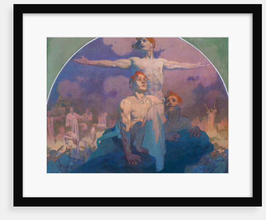 By ones own strength I, 1911 by Alfons Marie Mucha