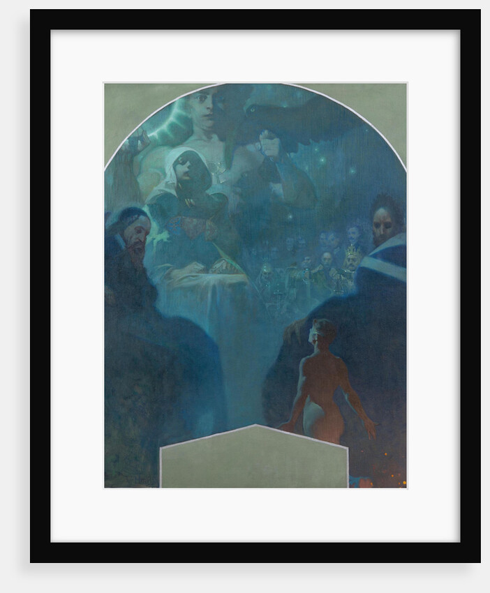 By ones own strength III, 1911 by Alfons Marie Mucha