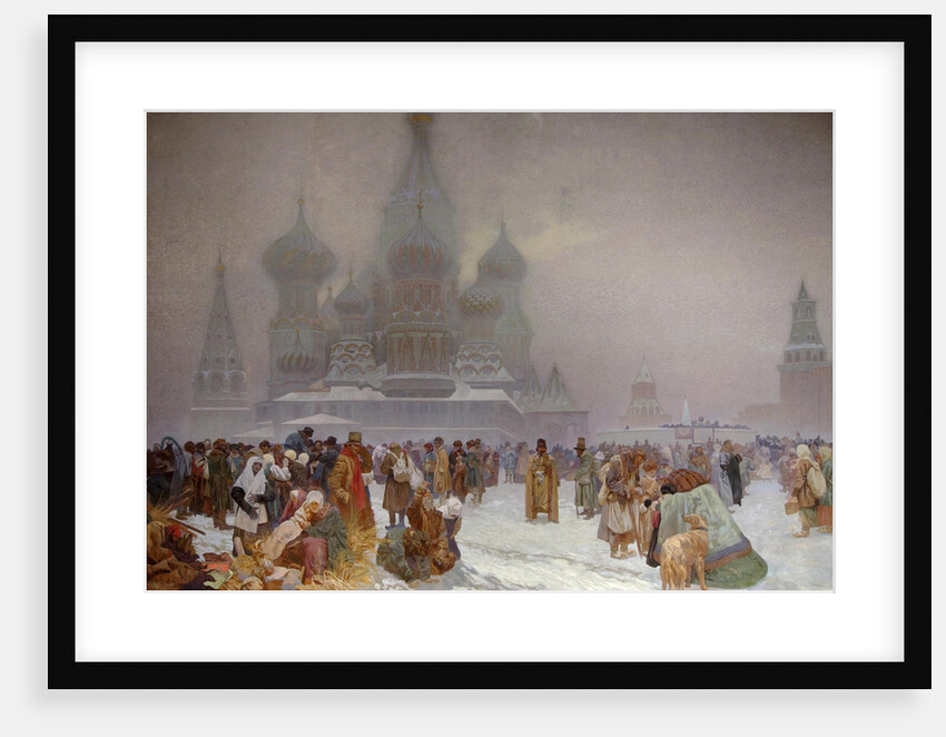 The Abolition of Serfdom in Russia, 1914 by Alfons Marie Mucha