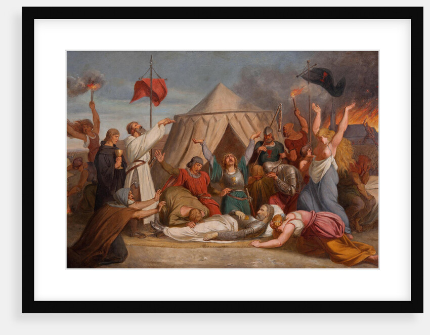 The Death of John Zizka, c. 1850 by Karel Javurek