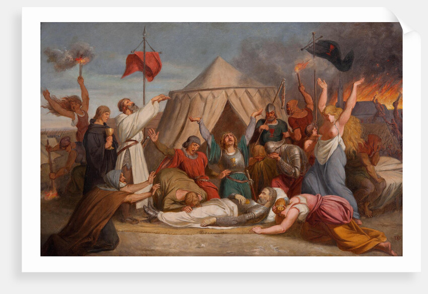 The Death of John Zizka, c. 1850 by Karel Javurek