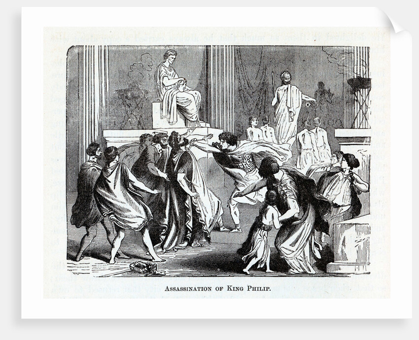 Assassination of King Philip, 1882 by Anonymous