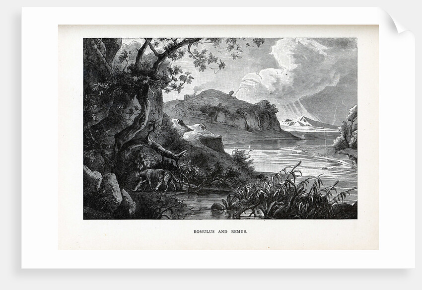 Romulus and Remus, 1882 by Anonymous