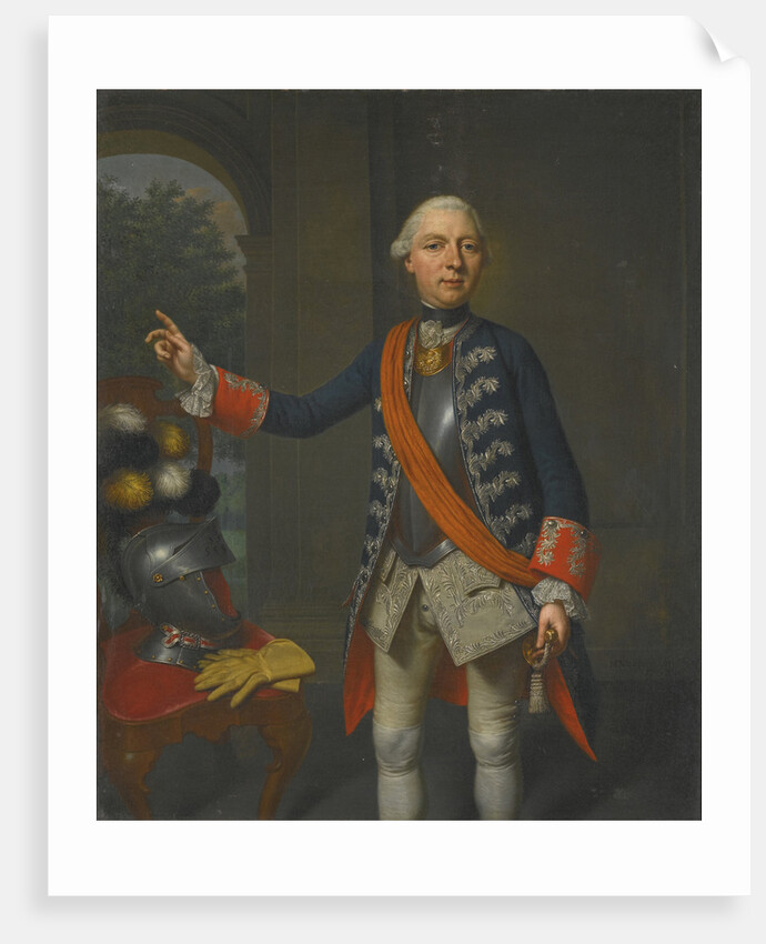 Portrait of Friedrich Wilhelm Ernst, Count of Schaumburg-Lippe, 1763 by Mattheus Verheyden