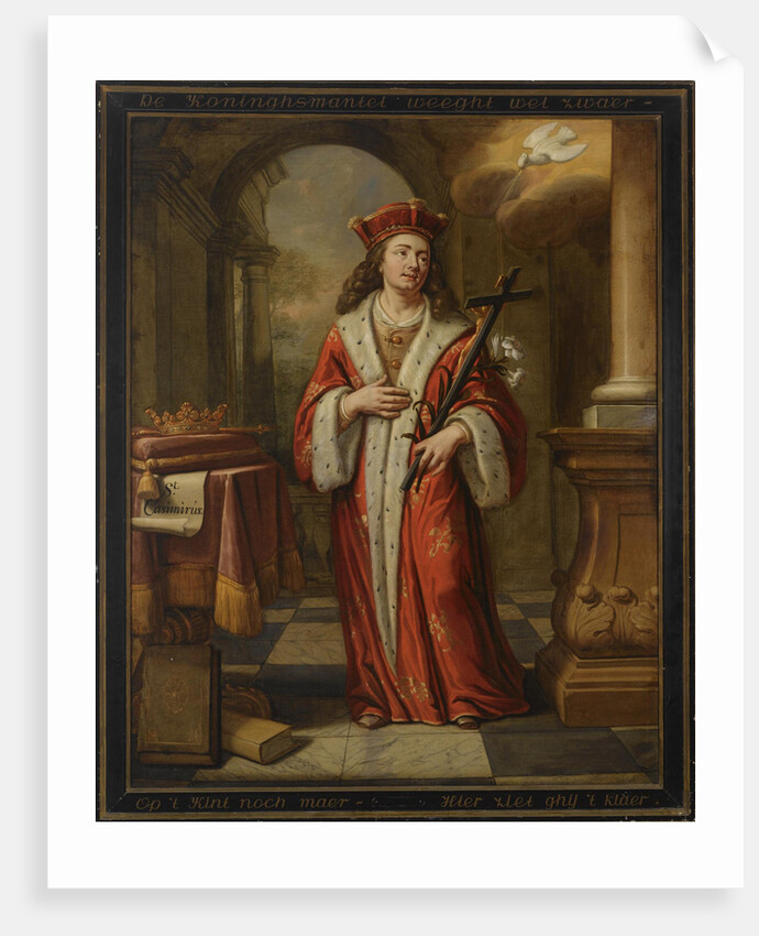 Saint Casimir Jagiellon by Herman Collenius