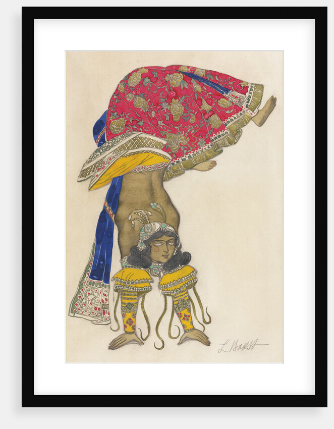 Costume design for the Ballet Blue God by R. Hahn, 1912 by Léon Bakst