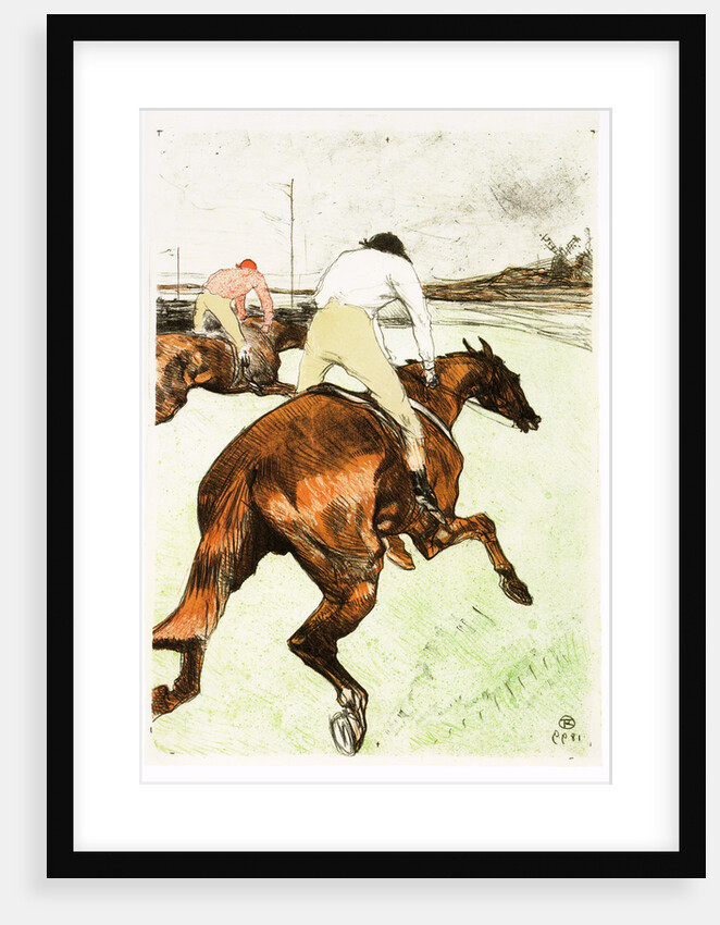 Le Jockey, 1899 by Henri de Toulouse-Lautrec