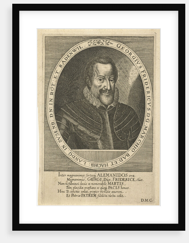 George Frederick of Baden-Durlach, c. 1610 by Dominicus Custos