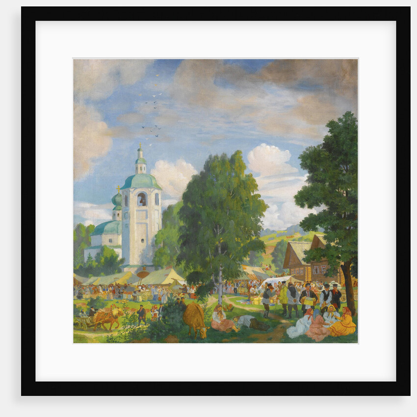 The Village Fair, 1920 by Boris Michaylovich Kustodiev