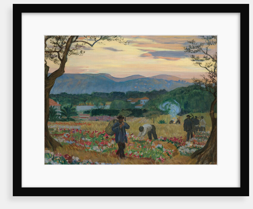 The Harvest Flowers, 1913 by Boris Michaylovich Kustodiev