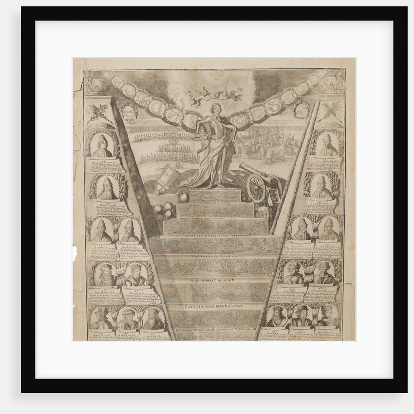 The Apotheosis of Peters Military Glory, 1717 by Pieter Pickaert
