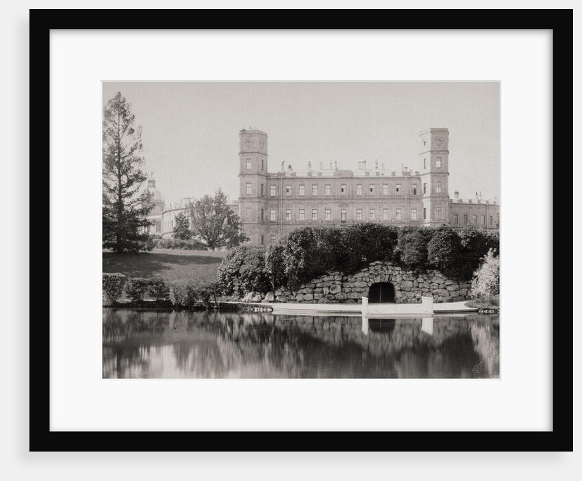 The Main Facade of the Palace at Gatchina, 1870s-1880s by Anonymous