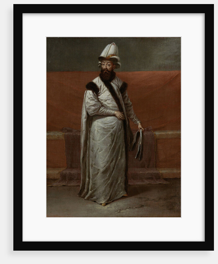 Nevsehirli Damat Ibrahim Pasha, Grand Vizier of the Ottoman Empire, ca 1728 by Jean-Baptiste Vanmour