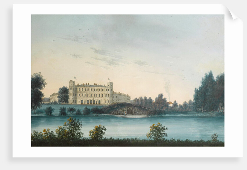 View of the Palace in Gatchina, Early 19th century by Anonymous