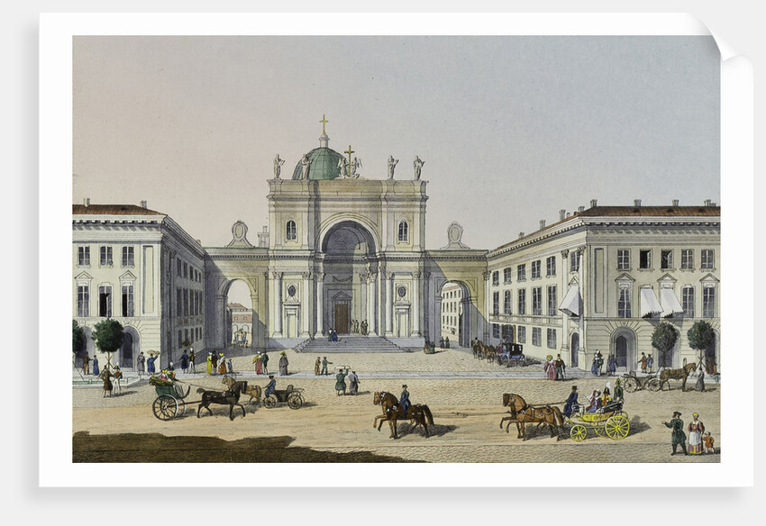 The Catholic Church of St. Catherine in Saint Petersburg, First half of the 19th cent by Karl Petrovich Beggrov