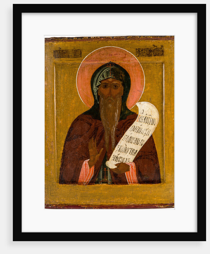 Venerable Nikita Stylites of Pereyaslavl, 17th century by Russian icon