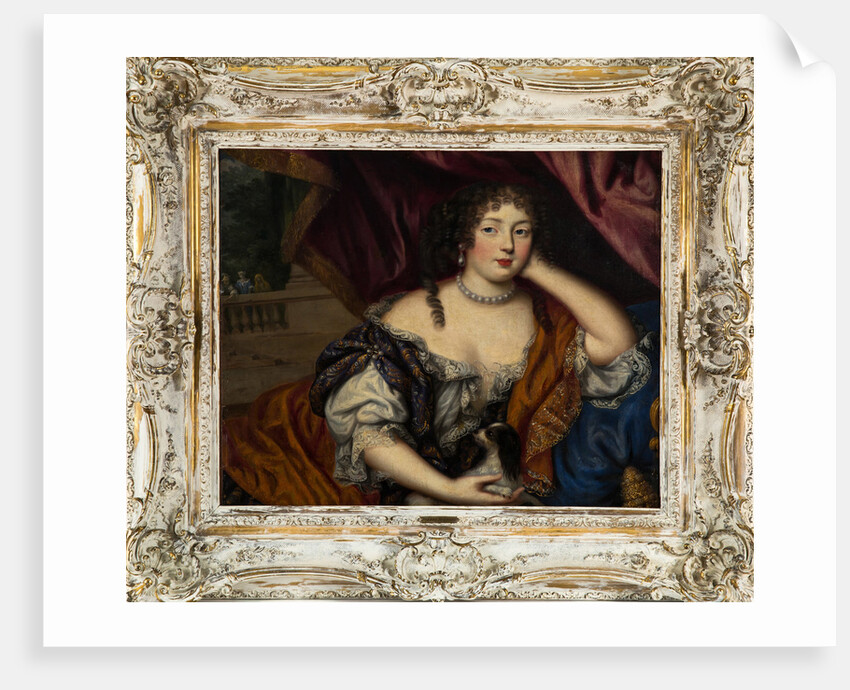 Portrait of Louise Renée de Penancoët de Kérouaille, Duchess of Portsmouth by Henri Gascar