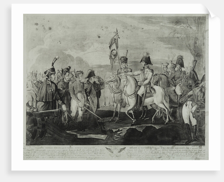The Defeat of Marshal Victor near Borisov in November 1812, 1814 by Salvatore Cardelli